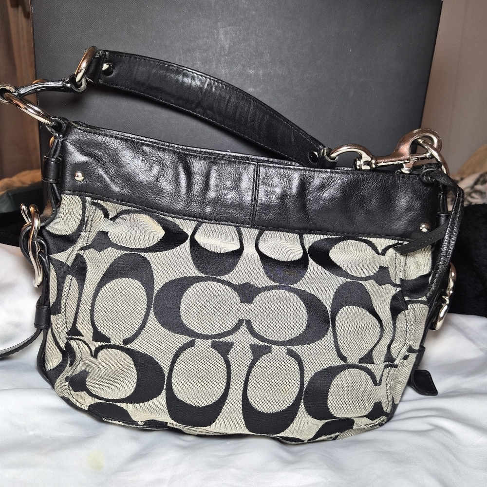 COACH Vintage Y2K ZOE HOBO - Picture 4 of 14